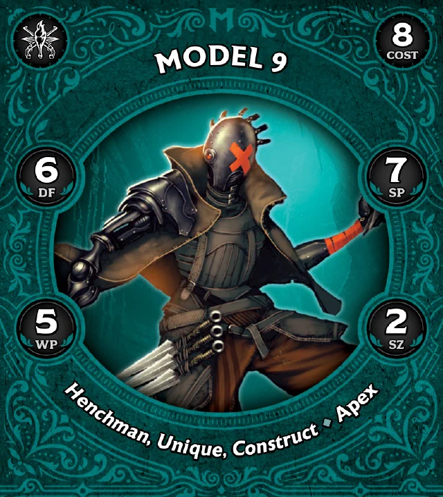 Model 9 front