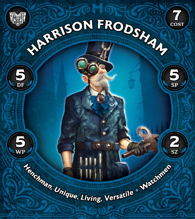 Watchmen Harrison Frodsham front