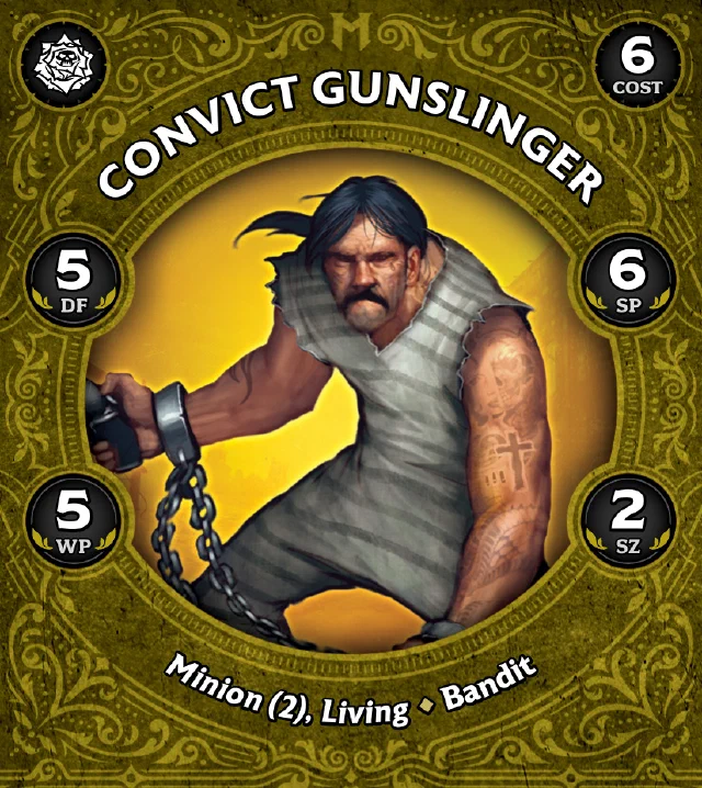 Convict Gunslinger B front