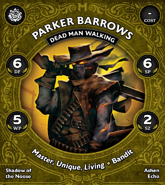 Parker Barrows, Dead Man Walking front