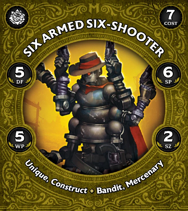 Six Armed Six Shooter front