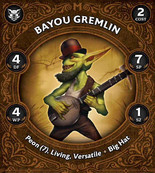 Bayou Gremlin F front