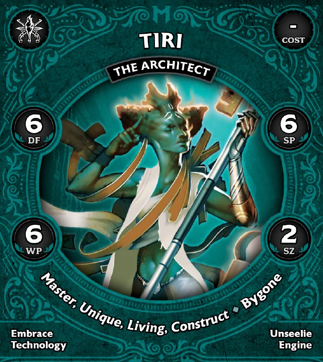 Tiri the, Architect front