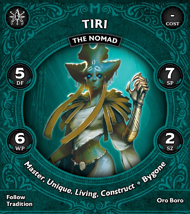 Tiri the, Nomad front