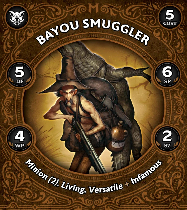 Bayou Smuggler front