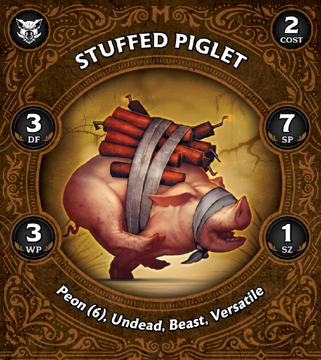 Stuffed Piglet A front