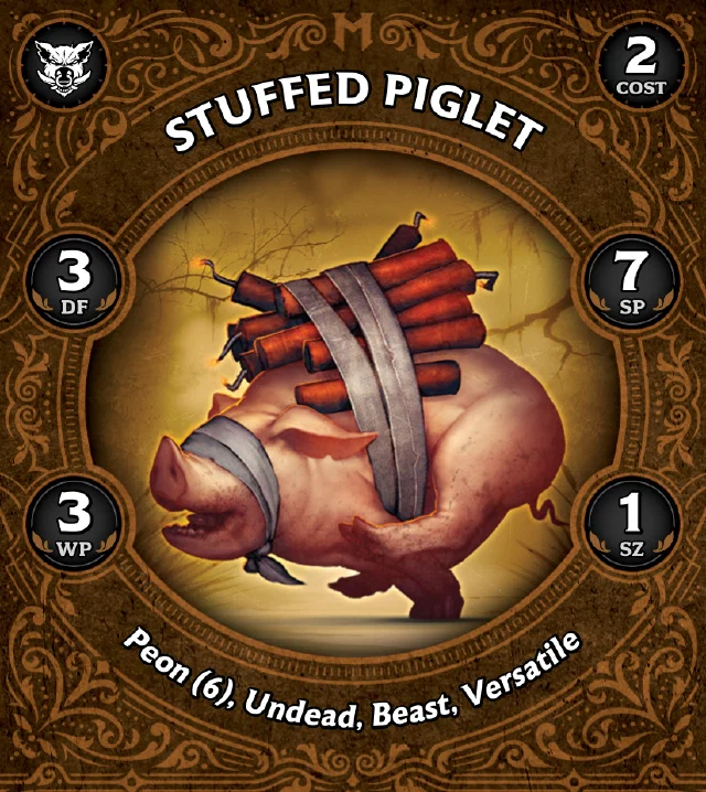 Stuffed Piglet D front