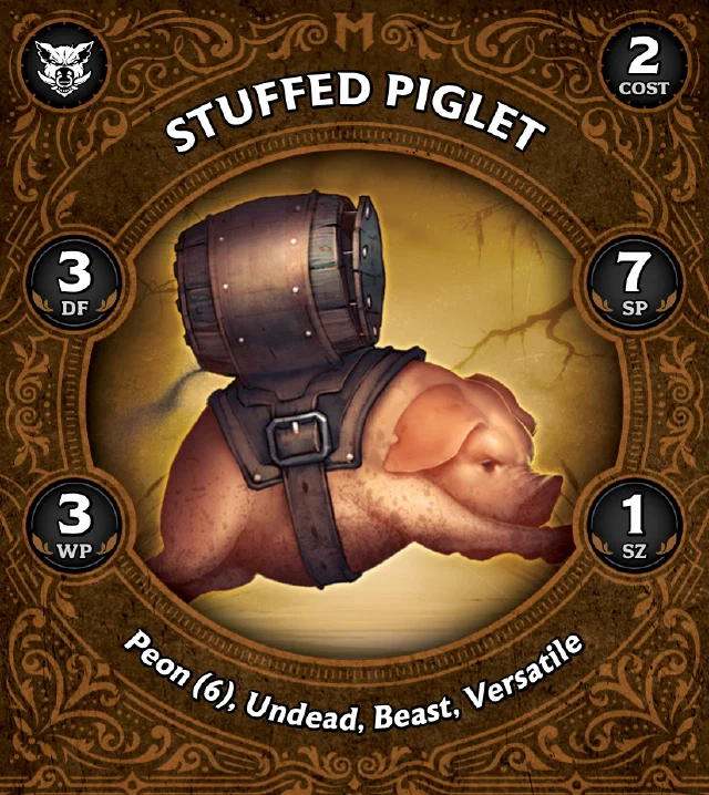 Stuffed Piglet F front
