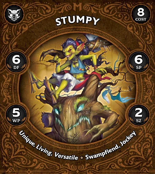 Stumpy front