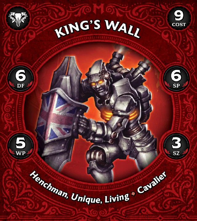 King's Wall front