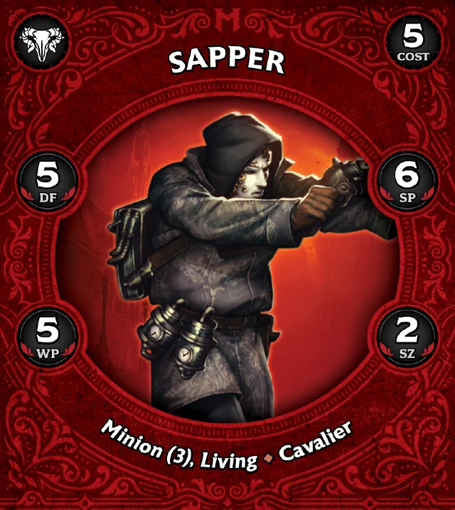 Sapper C front