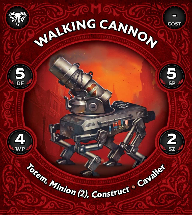 Walking Cannon A front