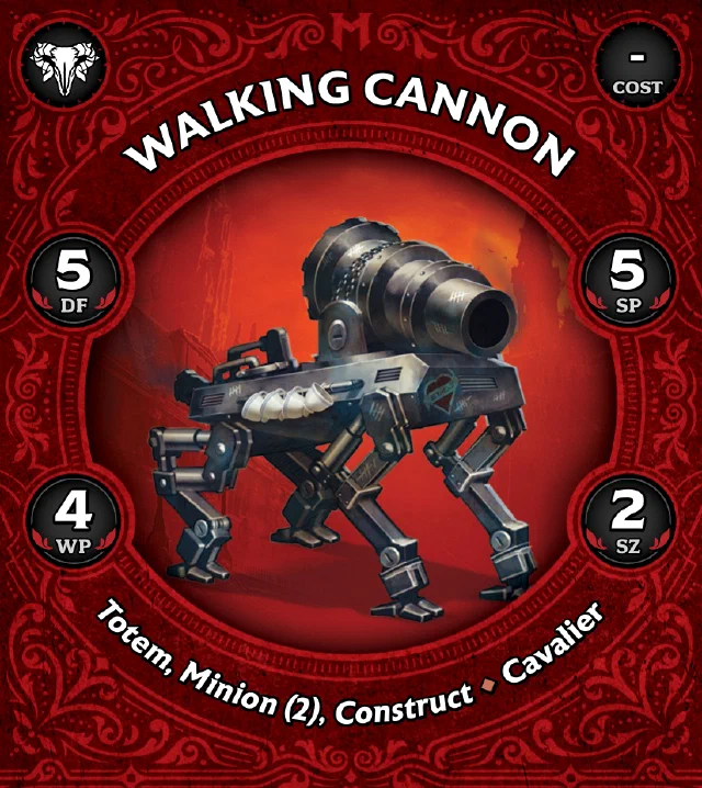 Walking Cannon B front