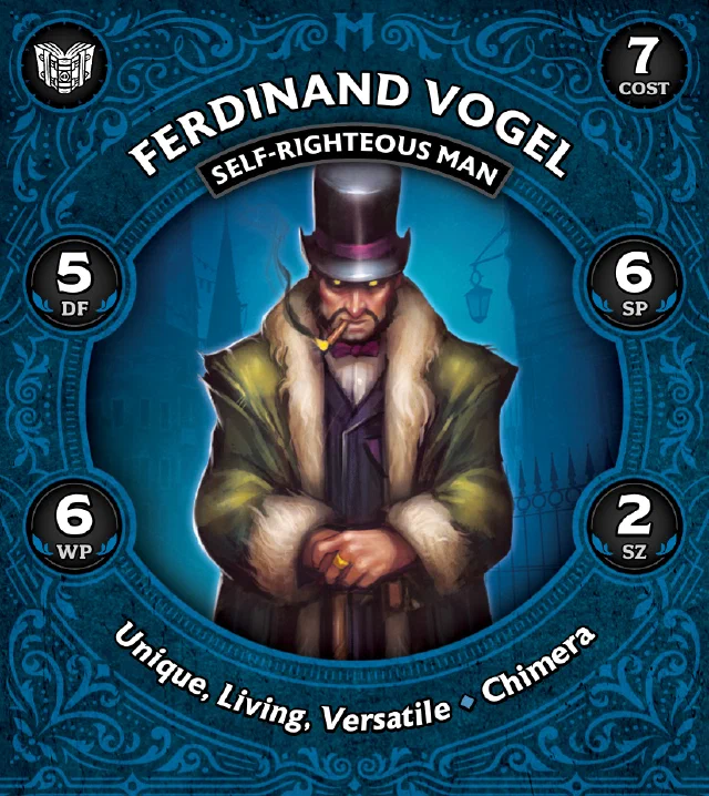 Ferdinand Vogel, Self Righteous Man front