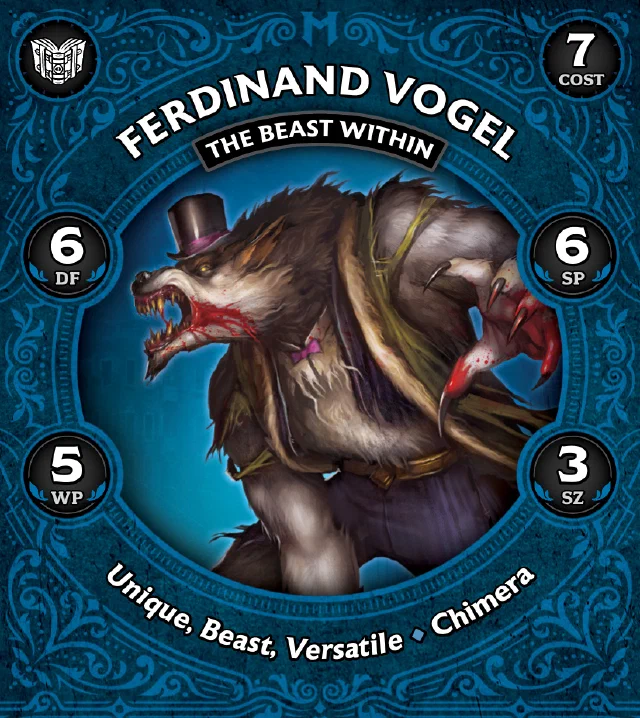 Ferdinand Vogel, the Beast Within front