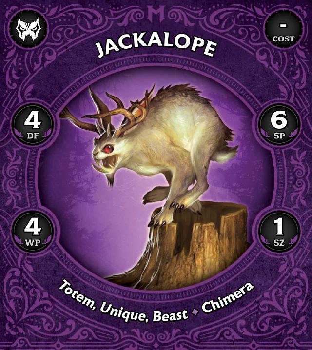 Jackalope front