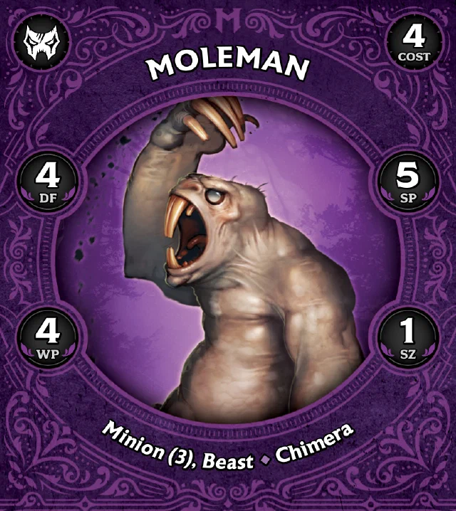 Moleman C front