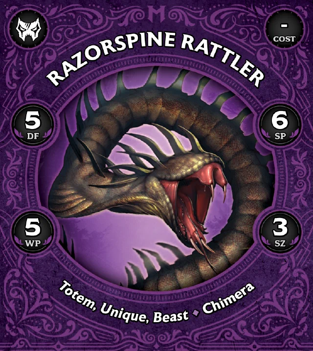 Razorspine Rattler front