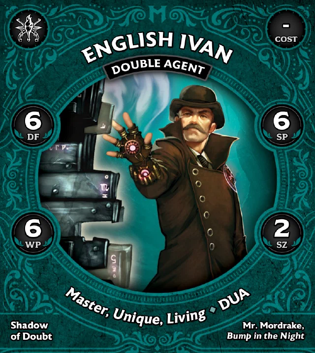 English Ivan, Double Agent front