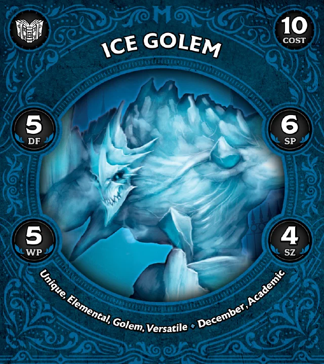 Ice Golem front