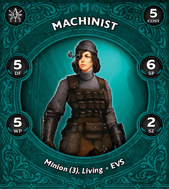 Machinist A front