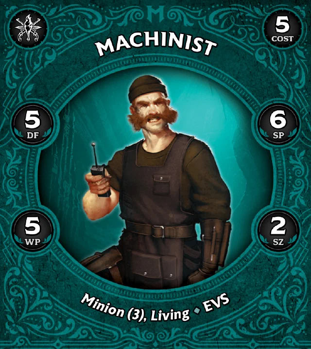 Machinist B front