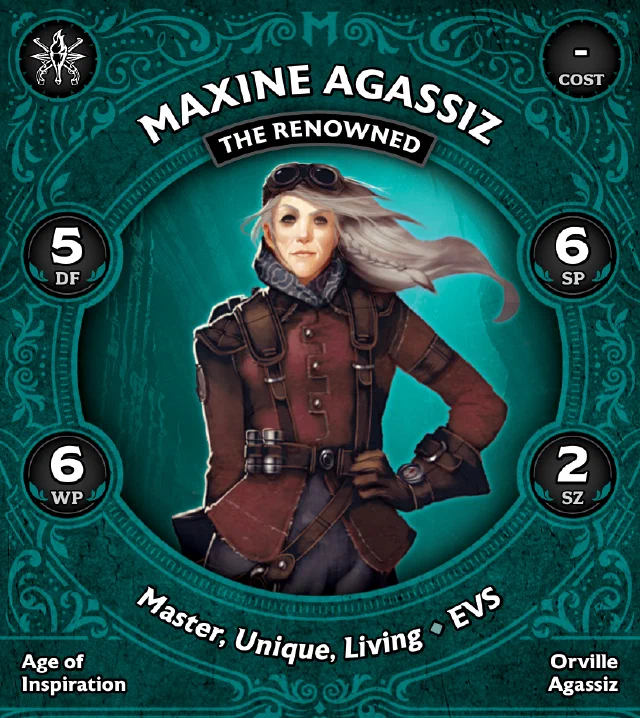 Maxine Agassiz, the Renowned front