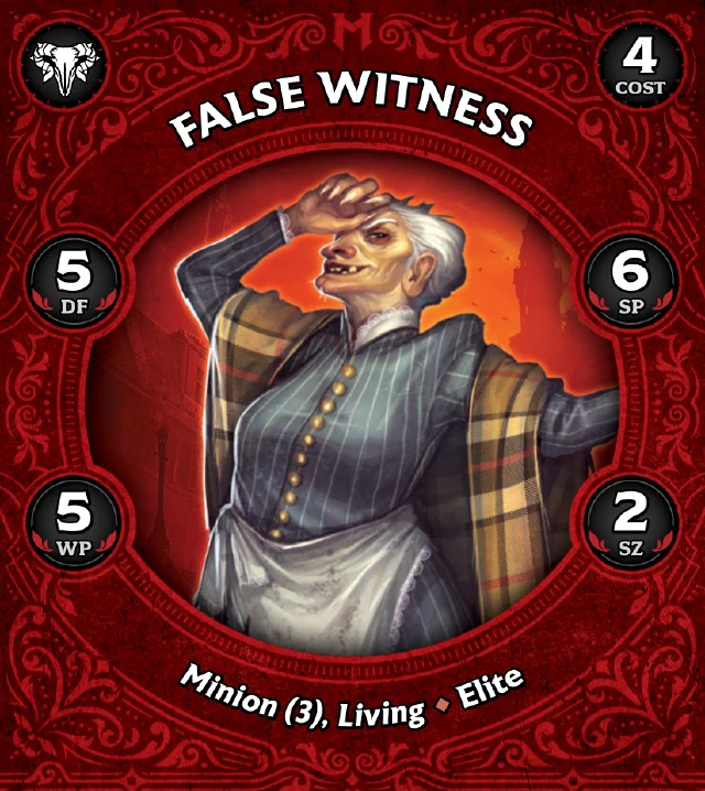False Witness A front