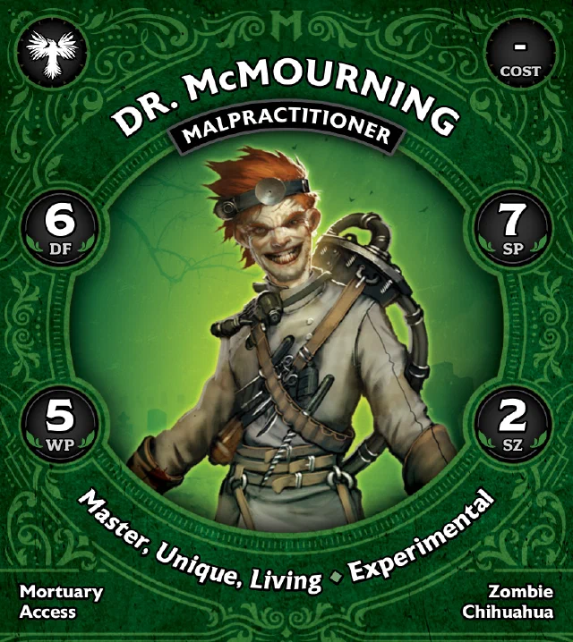 Dr, McMourning Malpractitioner front