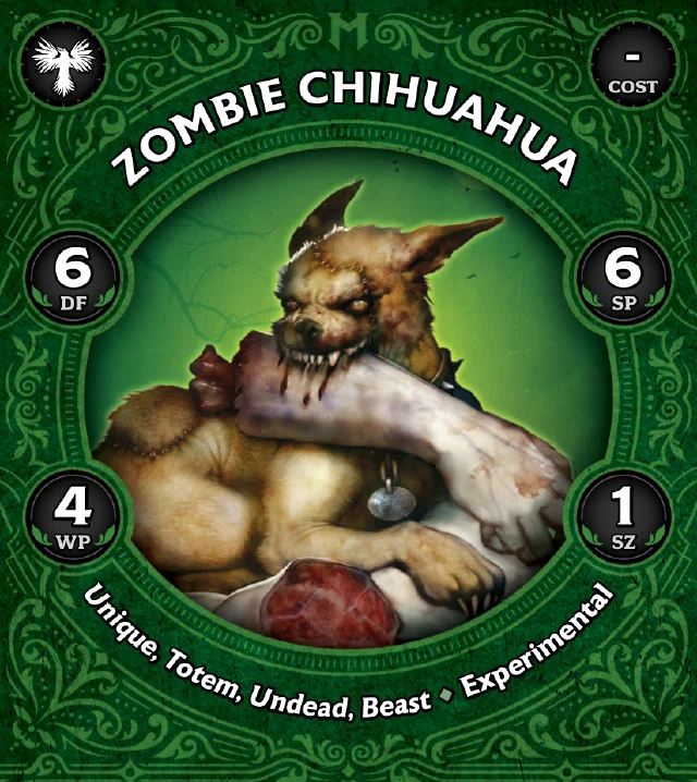 Zombie Chihuahua front