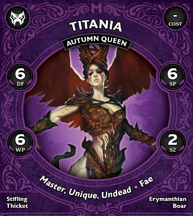 Titania, Autumn Queen front