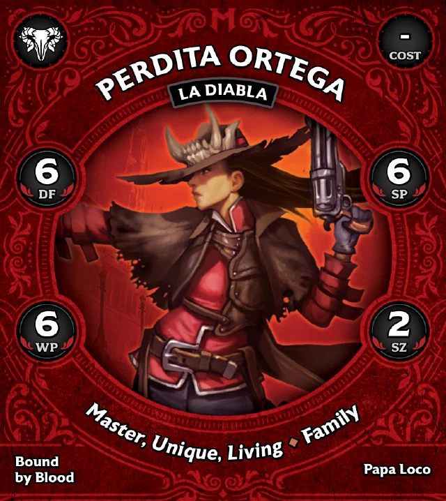 Perdita Ortega, La Diabla front