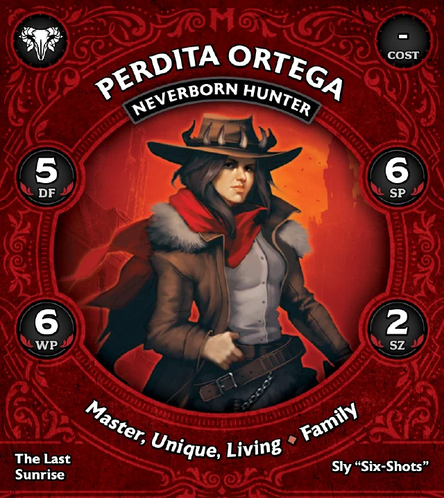 Perdita Ortega, Neverborn Hunter front