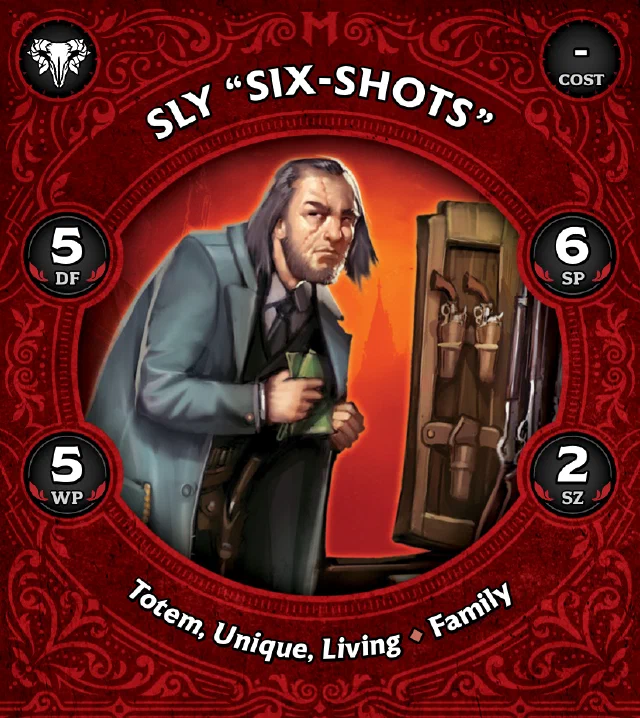 Sly "Six-Shots" front