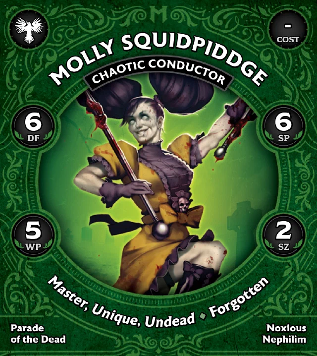 Molly Squidpiddge, Chaotic Conductor front
