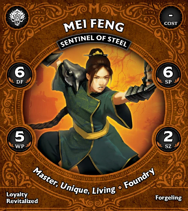 Mei Feng, Sentinel of Steel front