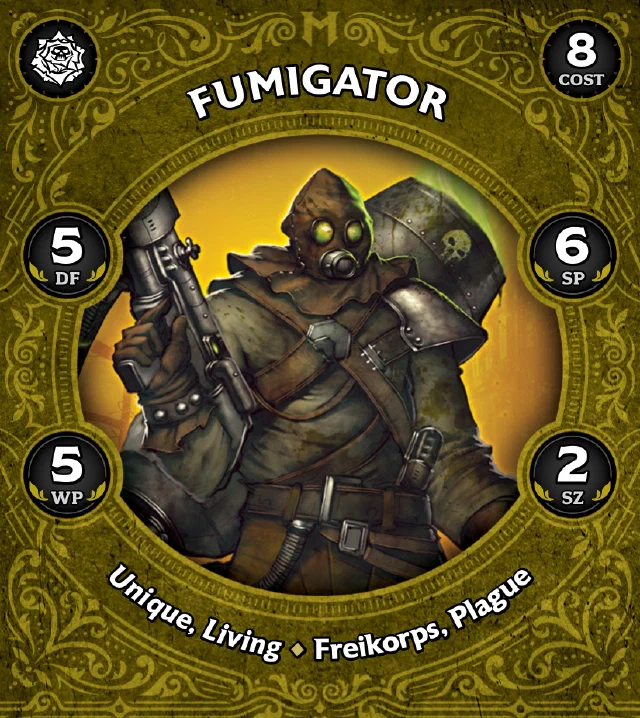 Fumigator front