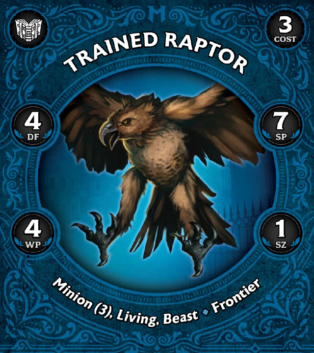 Trained Raptor B front