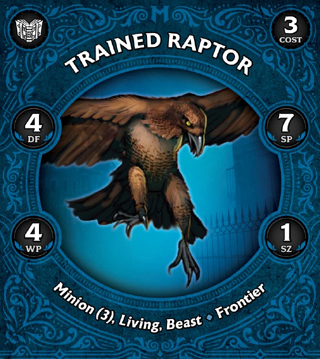 Trained Raptor C front