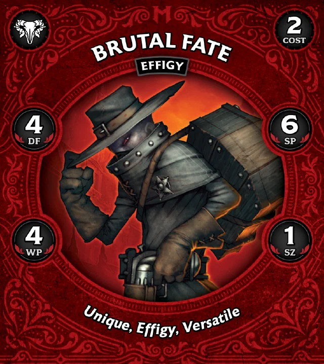 Brutal Fate Effigy front