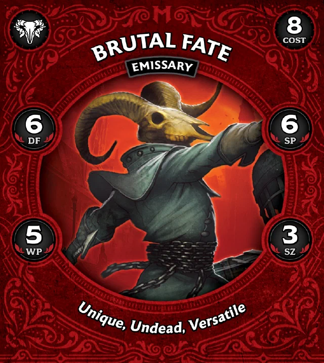 Brutal Fate Emissary front