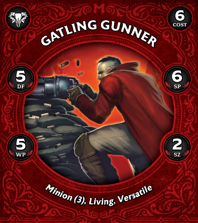 Gatling Gunner A front