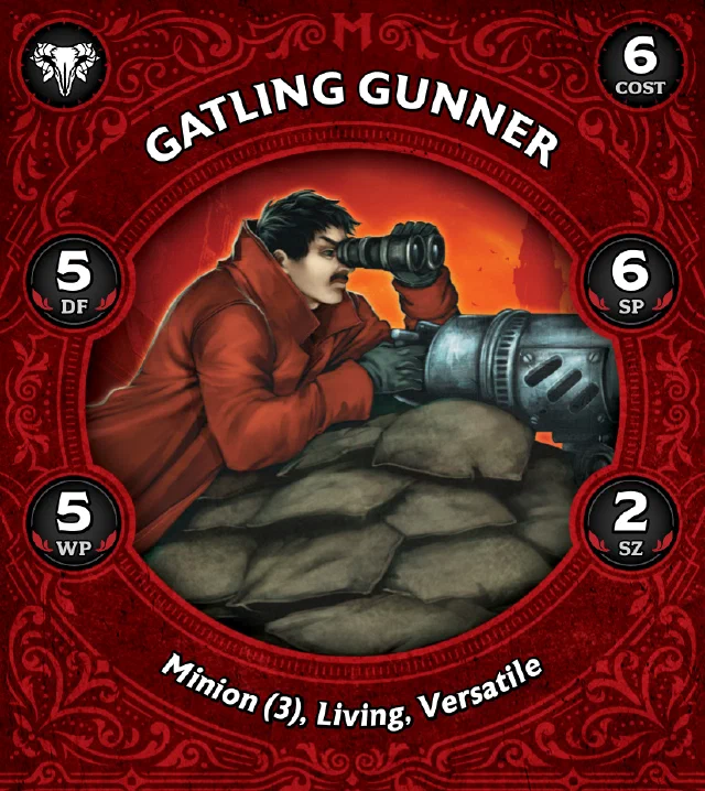 Gatling Gunner B front