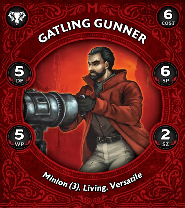 Gatling Gunner C front