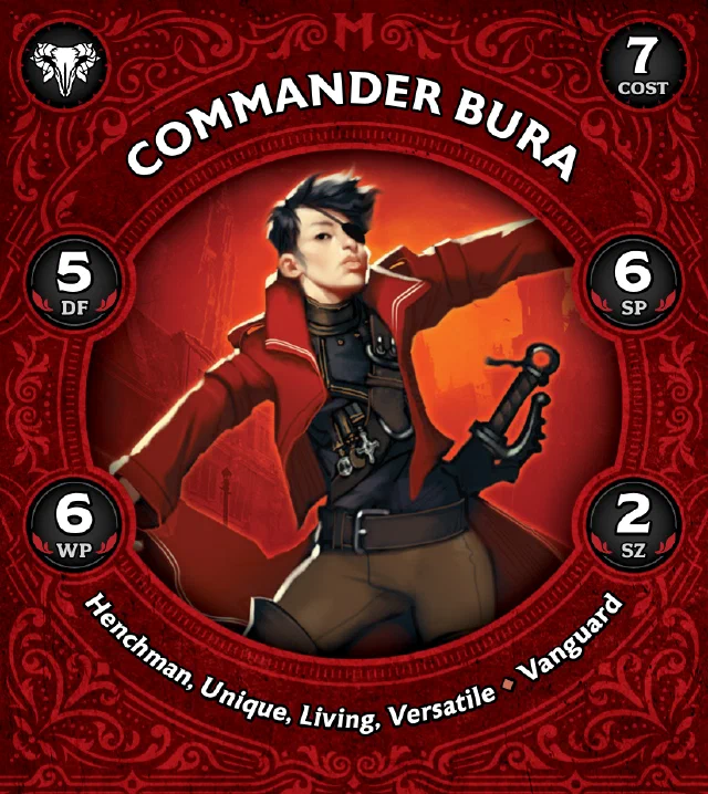 Vanguard Commander Bura front