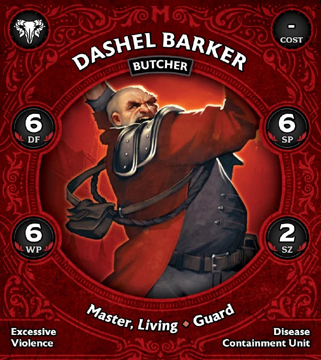 Dashel Barker Butcher front