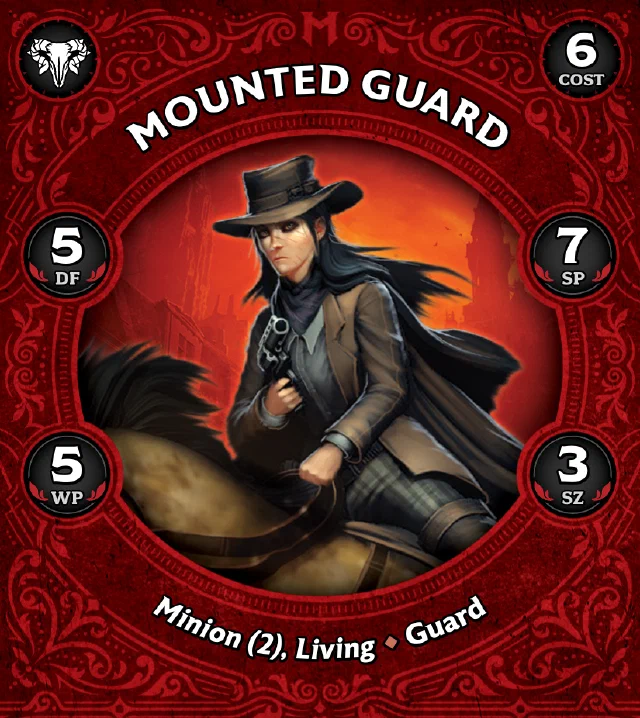 Mounted Guard A front