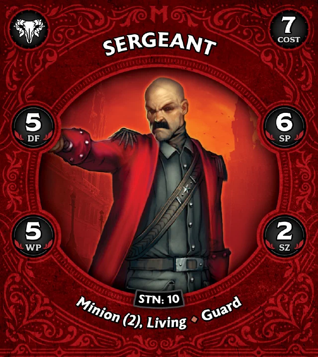 Sergeant A front