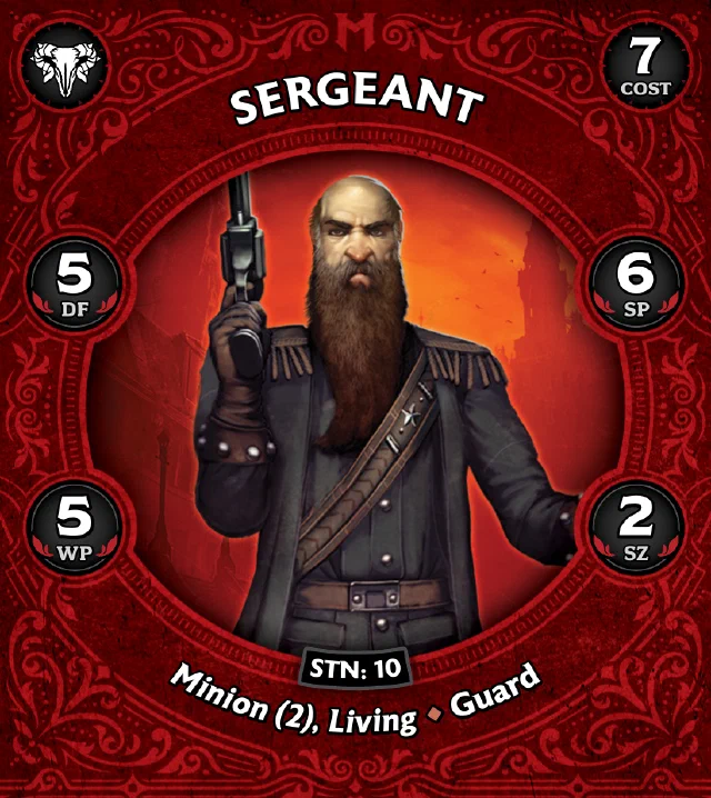 Sergeant B front