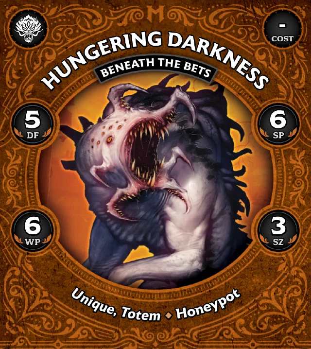 Hungering Darkness, Beneath the Bets front